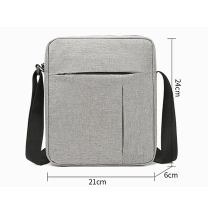 Unisex square bag, Men's and Women's single shoulder crossbody bag, backpack, Korean version, travel business shoulder bag