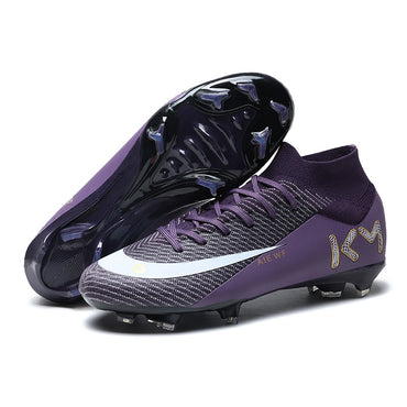 New Men Soccer Shoes Adult Futsal Sport Indoor Football Boots Cleats Non-Slip Boys Grass Ultralight Turf Comfortable Match