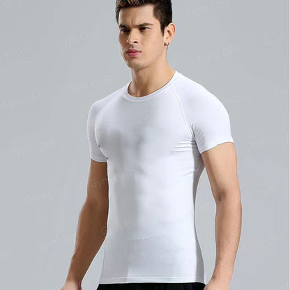 Thermal Man Underwear Set Spi/Der Compression T Shirt Leggings Yoga Sets Fitness