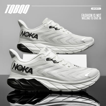 TQBQQ Men's Running Shoes Lightweight Breathable Comfortable Cushioned Sneakers for Walking Gym Casual Wear Athletic Shoes