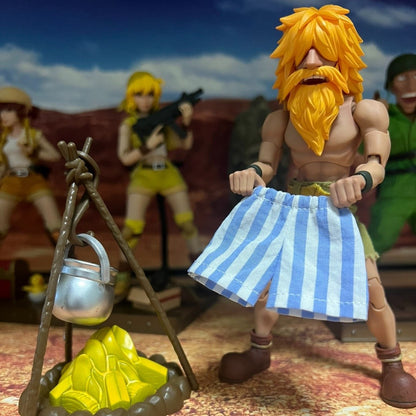 Snk Metal Slug Anime Shf New Baitaro Shorts Listrados Feitos à Mão É Adequado para Todos Eles Brinquedos Humanoides Móveis 1/12