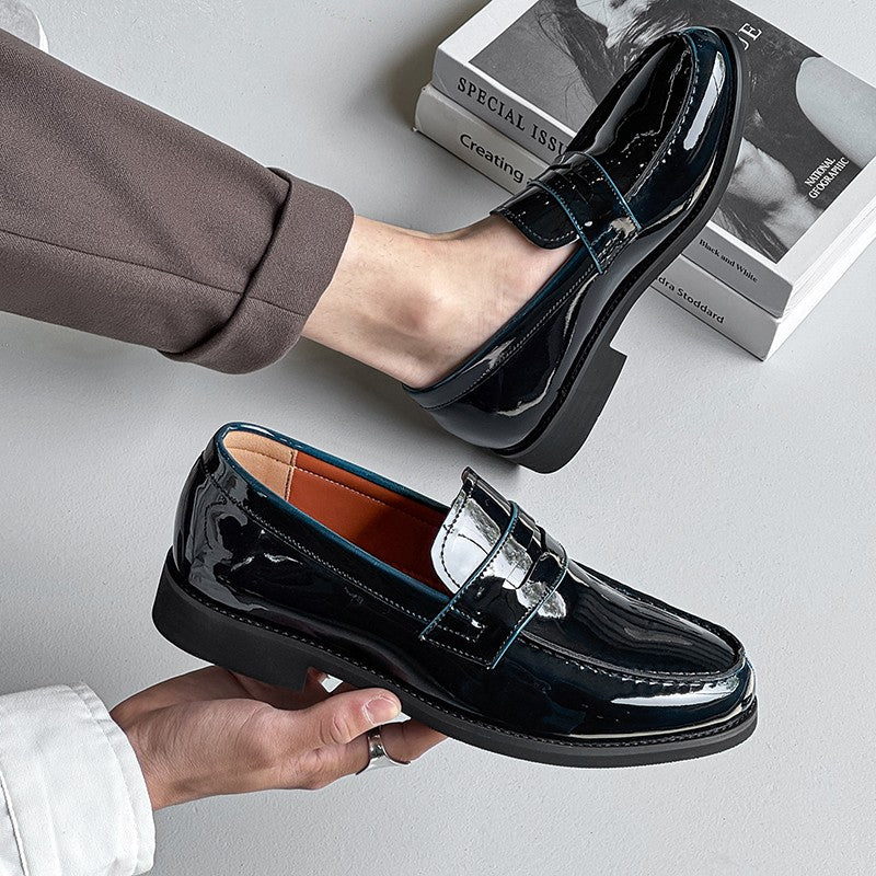 2025New Men Casual Oxford Shoes Genuine Leather Business Tooling Shoes Comfy High Quality Outdoor Antiskid Loafers Walking Shoes