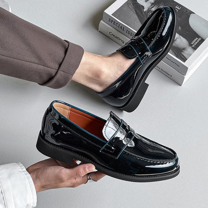 2025New Men Casual Oxford Shoes Genuine Leather Business Tooling Shoes Comfy High Quality Outdoor Antiskid Loafers Walking Shoes