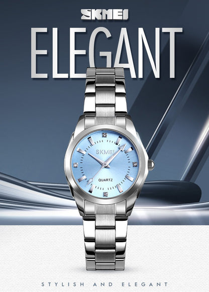 Skmei Japan Movement Luxury Quartz Watches For Women Thin Lady Hour Ladies Reloj Mujer Fashion Simple Quartz Women Watch 1620