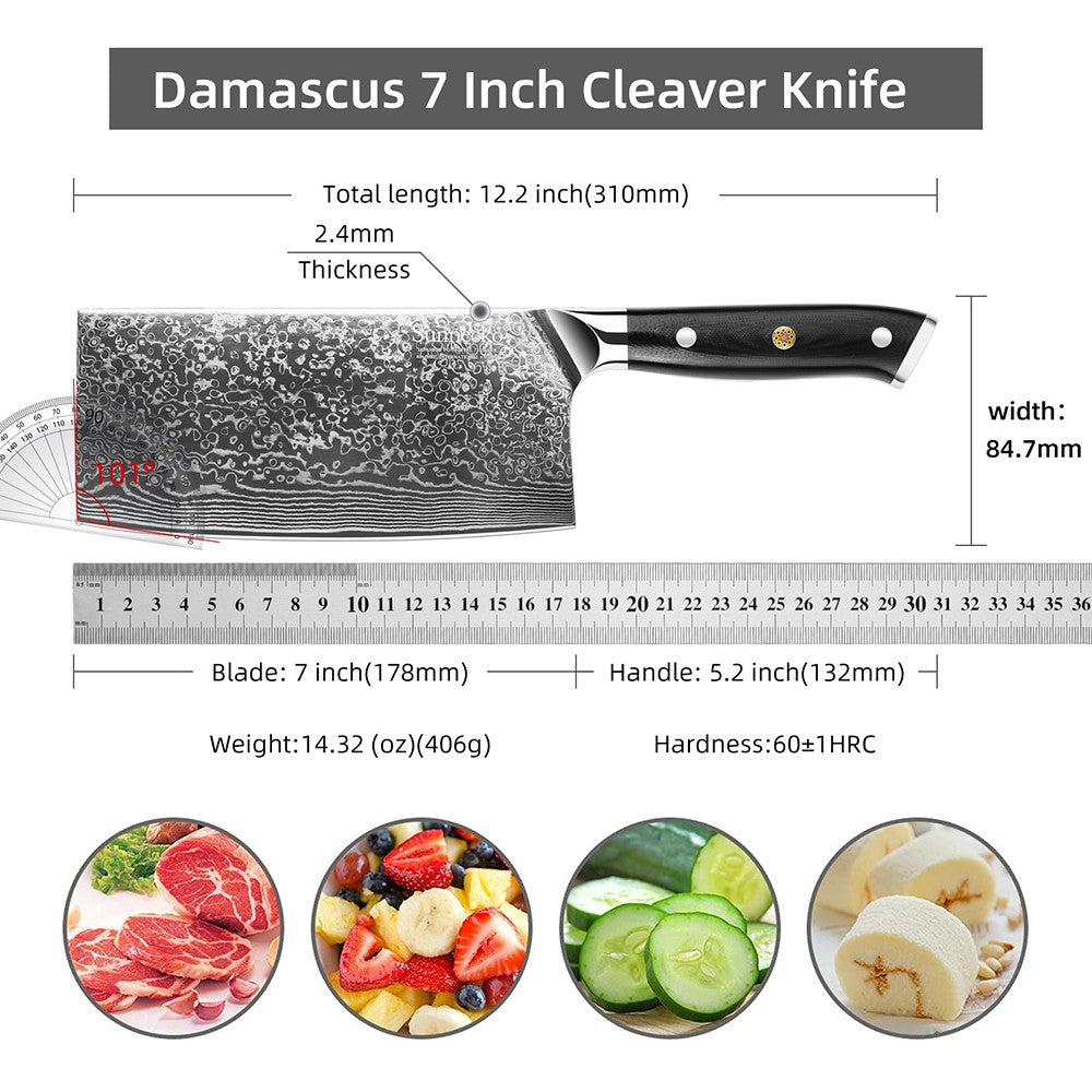 Clássico 1-4 unidades/conjunto Facas de Chefe 73 Camadas Aço Damasco de Alto Carbono Faca de Cozinha Afiada Ferramentas de Corte de Carne e Vegetais
