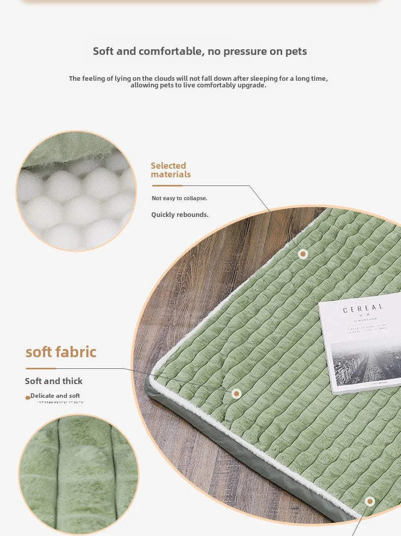 Nova cama de cachorro grande removível e lavável para inverno quente, produtos para animais de estimação, cama de cachorro, cama de gato, cama para animais de estimação