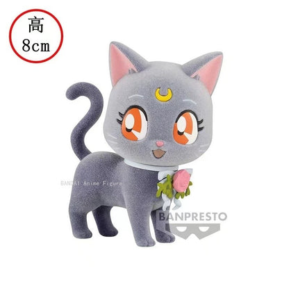 Em Estoque Original Qposket Chibiusa Sailor Moon Tsukino Usagi Kino Makoto PVC Miku Q Posket Brinquedos Fofos Anime Bonecos de Ação Presente