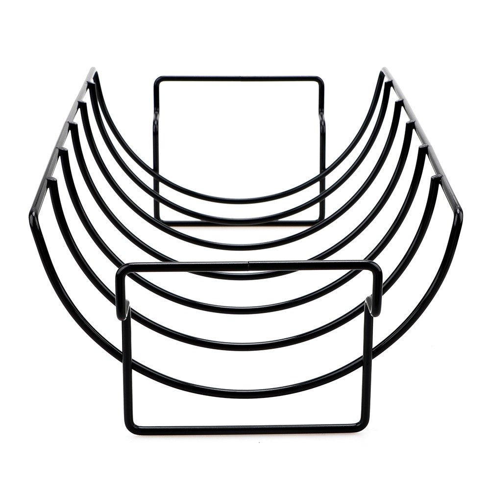 For Household Outdoor Camping Steak Rack Holders Stand Barbecue Grill Rack Roasting Rib Rotisserie Non-stick