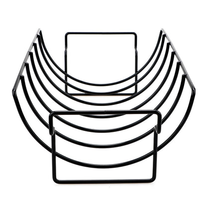 For Household Outdoor Camping Steak Rack Holders Stand Barbecue Grill Rack Roasting Rib Rotisserie Non-stick