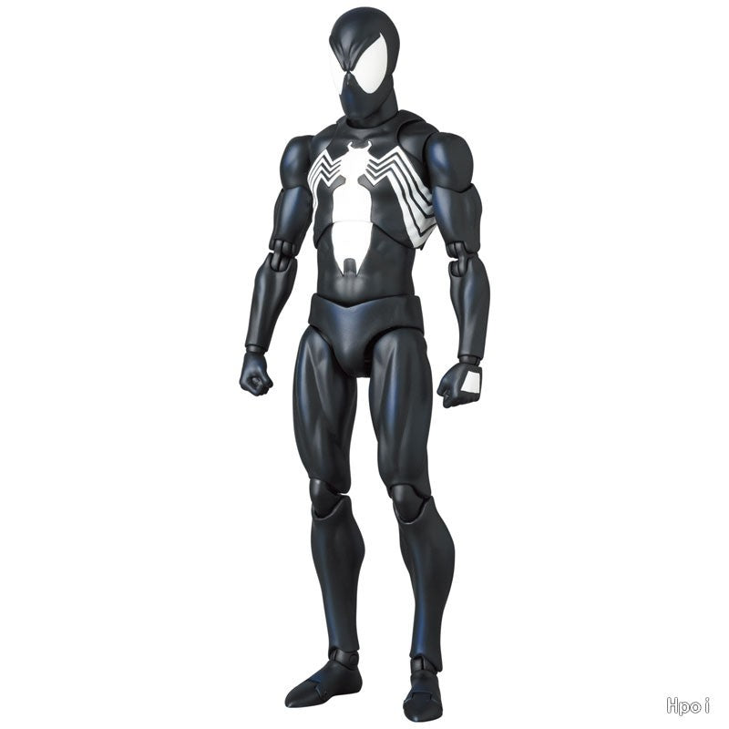 CT Toys 1/12 MAFEX 147 Anime The Amazing Spider-Man Boneco Spider Man Venom Versão KO. Bonecos de Ação Articulados Modelo Brinquedo