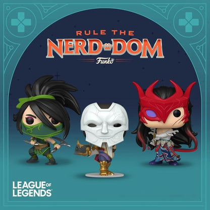 Funko Pop Yone Bonecos de Ação Brinquedos Modelo Jogo League of Legends Estatueta Boneco Colecionável de Vinil Decoração de Mesa Presentes