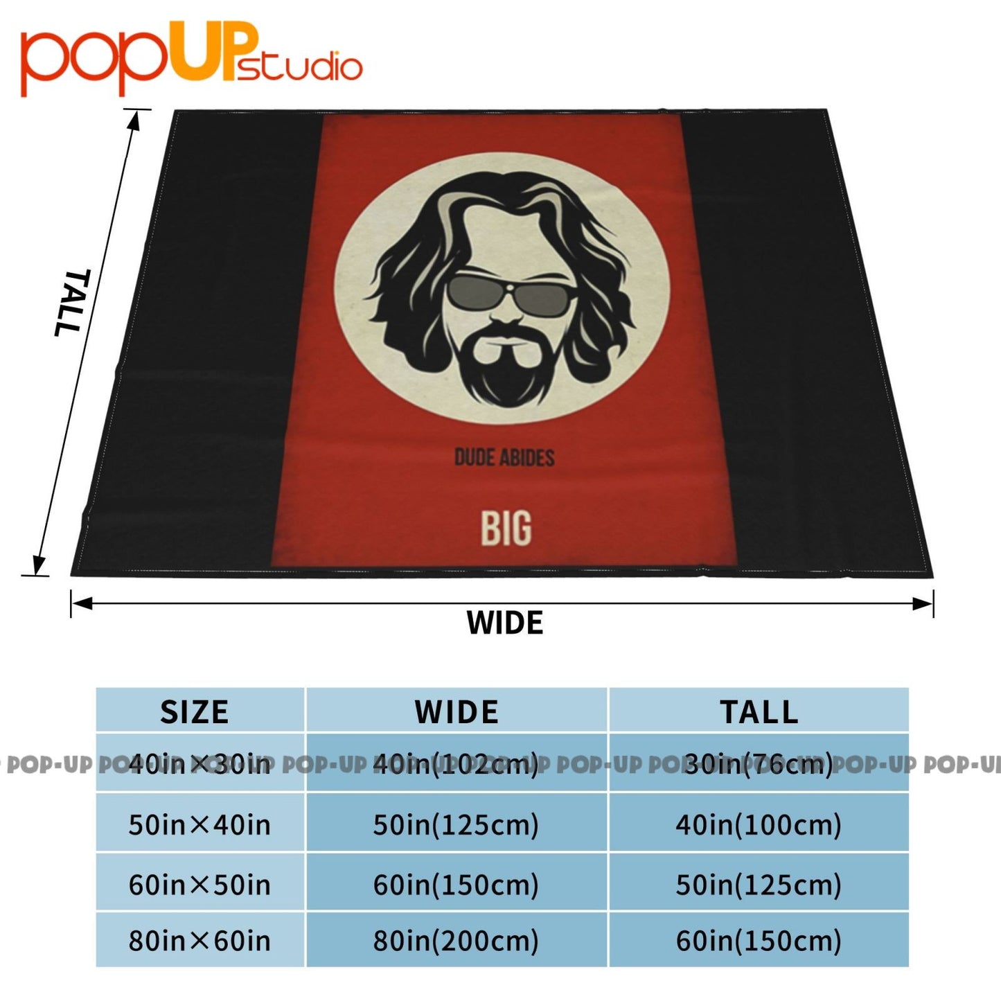 Cobertor Ultra Macio Big Lebowski, Colcha, Capa de Sofá de Inverno, Colchas