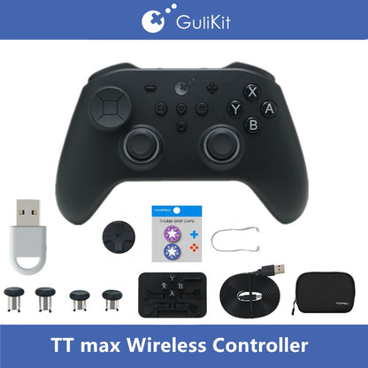 GuliKit Gamepad TT Max/Pro Wireless Controller with TMR Joysticks & Triggers Gamepad for Windows /Nintendo Switch Android iOS