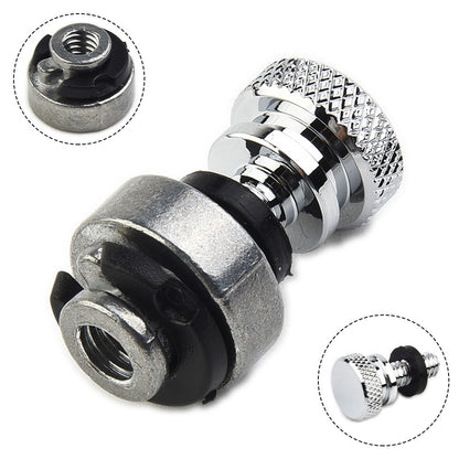 Kit de Porca de Parafuso Traseiro para Harley Sportster Softail CVO Touring Street Glide Cromado