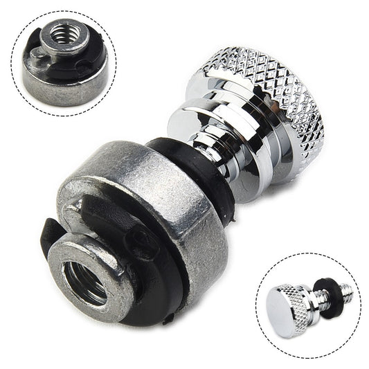 Rear Bolt Screw Mount Nut Mount Knob Cover Kit For Harley For Sportster For Softail For CVO Touring Street Glide Chrome