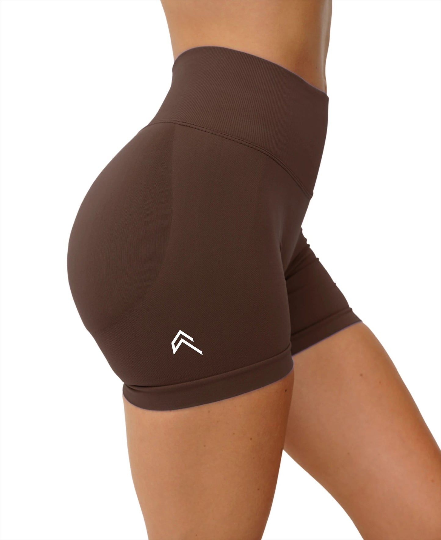 Oner Active Effortless Wome Seamless Shorts Yoga Shorts Silicone Printed Sport Shorts Low Ribbed Band Scrunch Butt Shorts