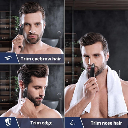 Nose Hair Trimmer Replacement Heads Compatible with OneBlade QP2520 QP2630 QP2724 QP2734 QP2834 One Blade 360 Electric Shaver