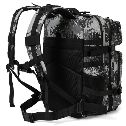 Mochila Tática 45L survival Bag Hunting MOLLE Backpack GYM Para Homens EDC Outdoor Hiking Rucksack com Suporte para Garrafa