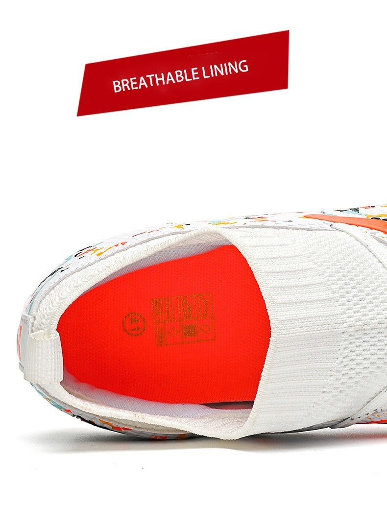 LiXingMing Football Boots Men White Professional High-Tops Soccer Society Cleats Football Shoes Non-Slip Match Training Sneaker