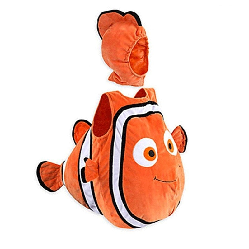 Finding Nemo Clownfish cospaly costume Pixar Animated Film Nemo  clothing Halloween Christmas party