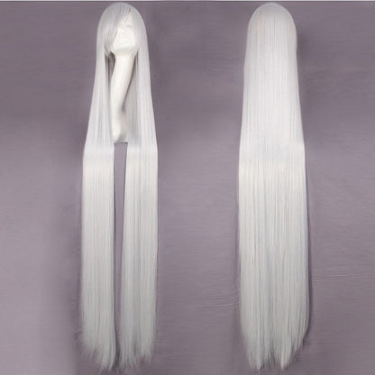 cosplay wig, ancient costume, men and women, long straight hair, anime, colored hair Synthetic fiber wig