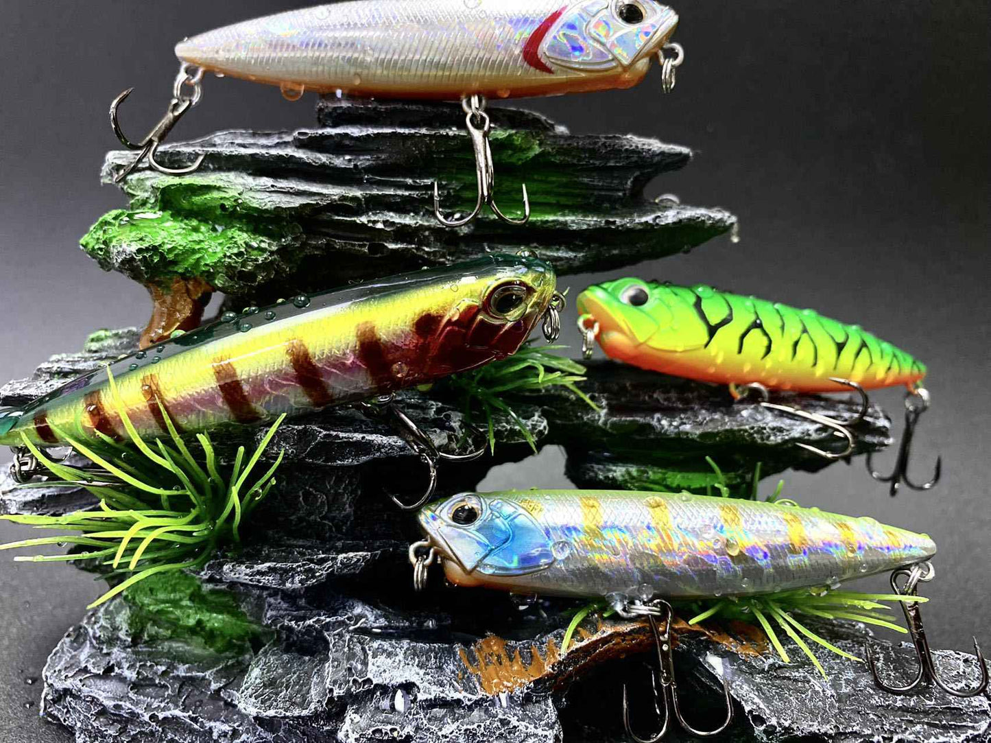 Isca de Pesca Lápis Flutuante 85mm 11g Topwater Walking the Dogs Isca Artificial Rígida Wobbler para Perca e Lúcio de Água Doce