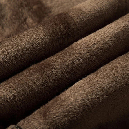 New Fleece Pants Men Casual Work Business Trousers Winter Corduroy Straight Slim Pants Outdoor Streetwear Thick Warm Sweatpants