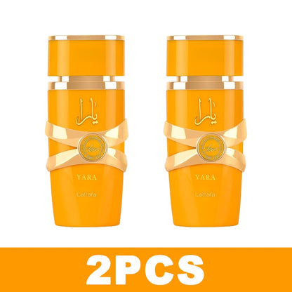 Lattafa Yara Tous Eau de Parfum Femme Spray 100ml Original Arab Perfumes Lasting Amber Fruity Pheromones Perfume Cologne Makeup