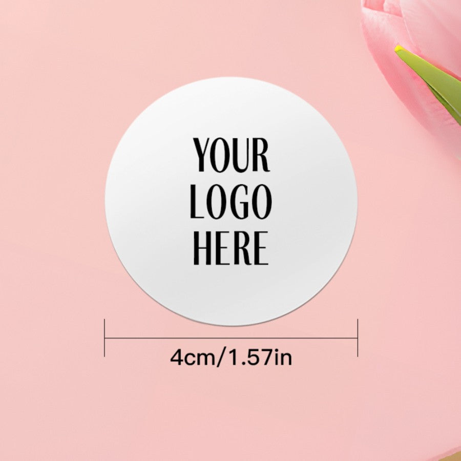 Custom Design Stickers for Personalized Gifts & Events - Upload Your Logo/Photo to Create Unique Labels for Wedding Decor
