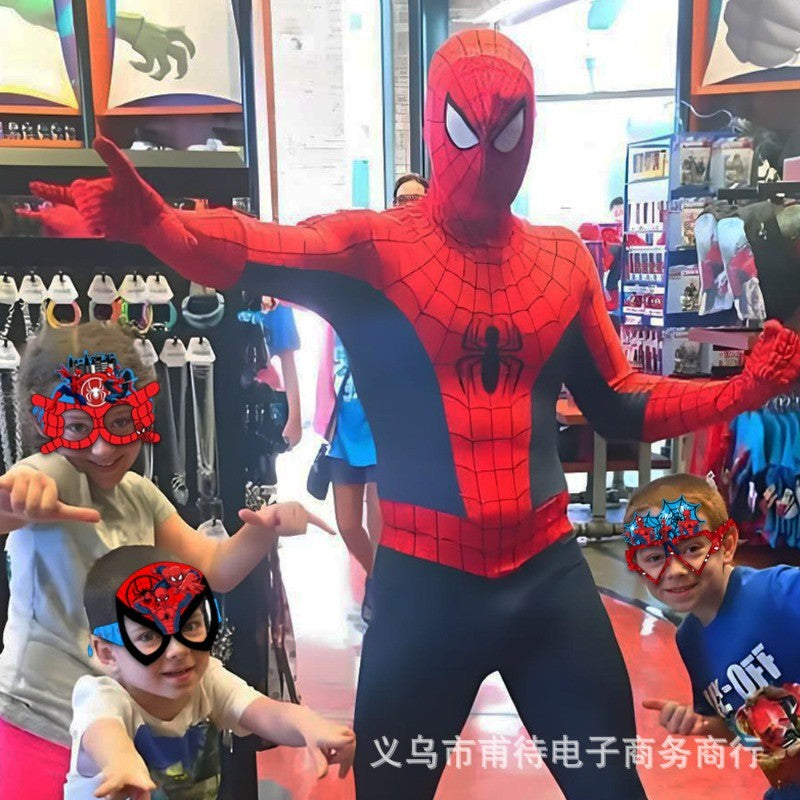 8/16Pcs Marvel Spiderman Glasses Party Decoration Set Birthday Gift Party Halloween Cool Accessories Favorite Ornament for Boy