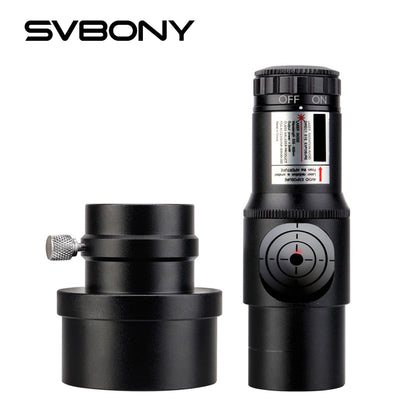 Colimador Laser Vermelho SVBONY Ajustável para Telescópios Refletores Dobsonianos e SCT SV121