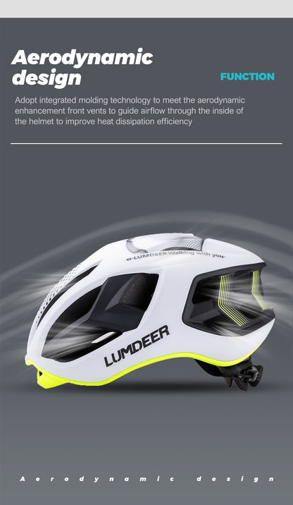 Capacete de bicicleta ultraleve e respirável Eastinear, para homens e mulheres, para esportes ao ar livre, com luz traseira magnética
