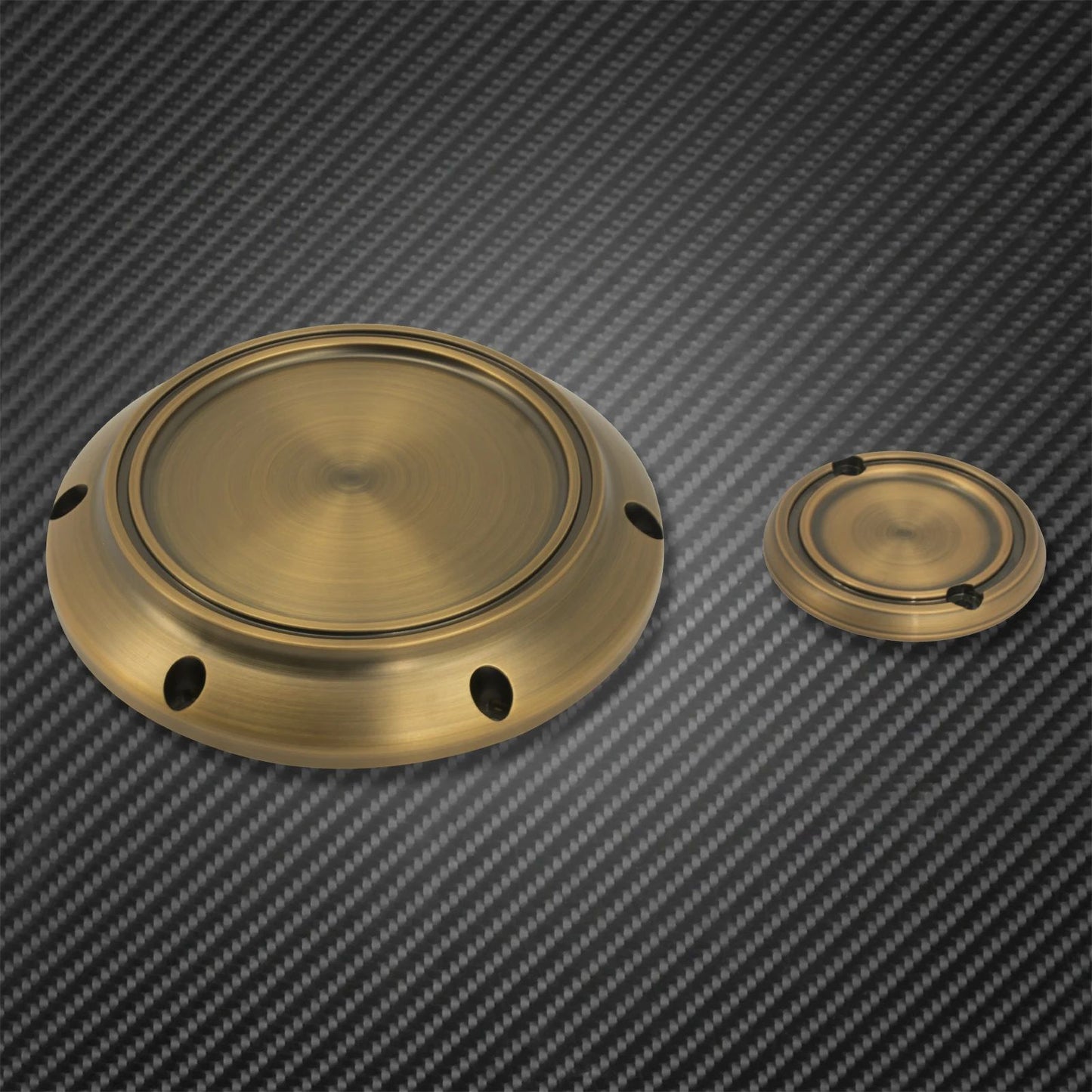Conjunto de tampa de tempo Derby de 6 furos de motocicleta bronze para Harley Sportster XL 883 1200 72 48 Nightster Roadster Iron Custom