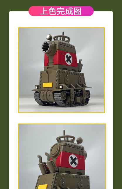 New Era Models Brinquedo Educacional Infantil Metal Slug X – Kit de Montagem de Tanque com Figura de Soldado Capturado Cenário Militar para Construção