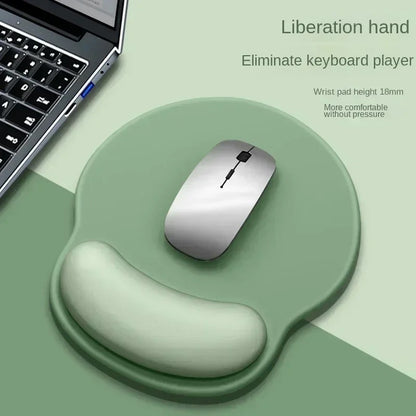 Gradient Mouse Pad Comfortable Wrist Support Non Slip Mice Mat Soft Mousepad Wrist Support Computer Silicone mouse pad