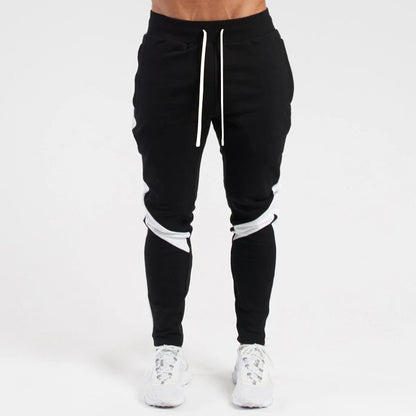 Mens Casual Pants Autumn Winter Fleece Sweatpants Men Running Jogger Sports Gym Trousers Fashion Solid Color Workout Long Pants