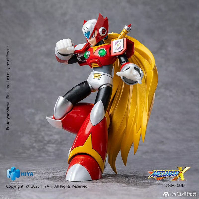 [Pré-Venda] 14,5CM HIYA Escala 1/12 5,7 Polegadas Action Figure Exquisite Basic Series Mega Man X Series Zero Anime Toy