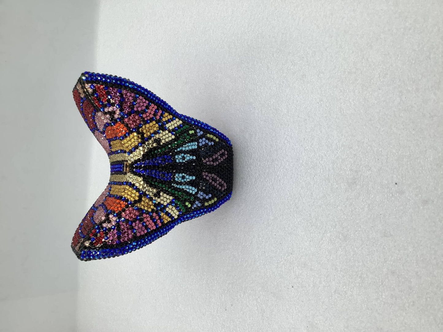 Women Butterfly Gems Evening Minaudiere Clutch Bags Women Crystals Purses and Handbags Bridal Wedding Purse Luxury Clutch Bag