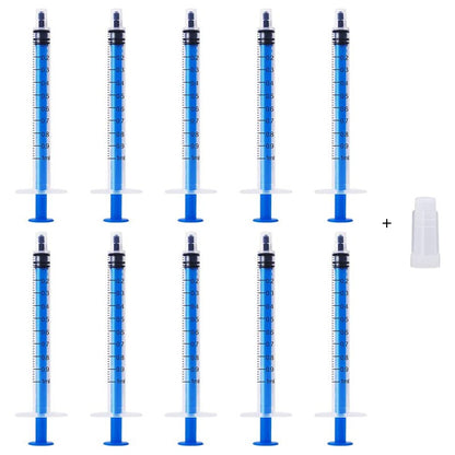 1/5/10/20 seringas de plástico para hidroponia, medição de perfume, enxágue, amostrador descartável, injetor, seringa de medição e injeção