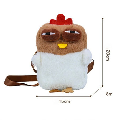 "Little Chicken Plush Handbag - Funny Satchel Purse for Women, Cute & Unique Birthday Gift, Durable & Trendy Women's Accessory";;VERDADEIRO;;"Crossbody bag-1pc