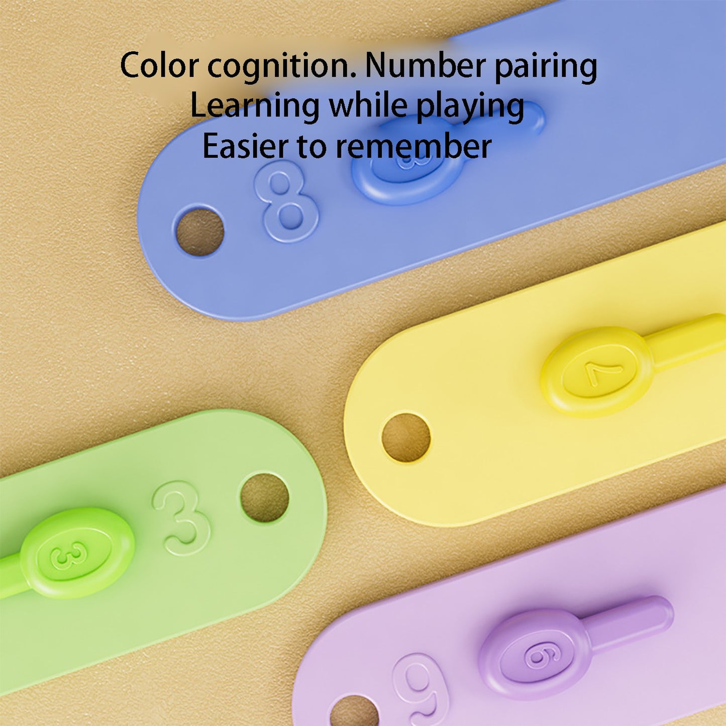 Baby insertion and extraction, children's fine motor finger training, concentration, Montessori early education puzzle toys