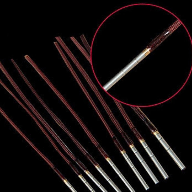 10 unidades/conjunto Ponteira de Vara de Pesca Rotativa Fio 0,8 mm-1,6 mm Ferramenta de Reparo DIY Acessórios para Vara de Pesca de Mosca
