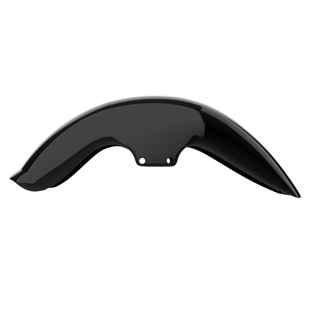 Para-lamas dianteiro preto brilhante para Harley Softail FLSTF Fat Boy FLSTFB Fat Boy Lo 2006-2017