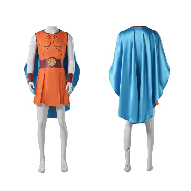 Anime Megara Hades Hercules Cosplay Costume Megara Pink Dress Strongman Jumpsuit Cape Hades Long Robe Halloween Carnival Suit