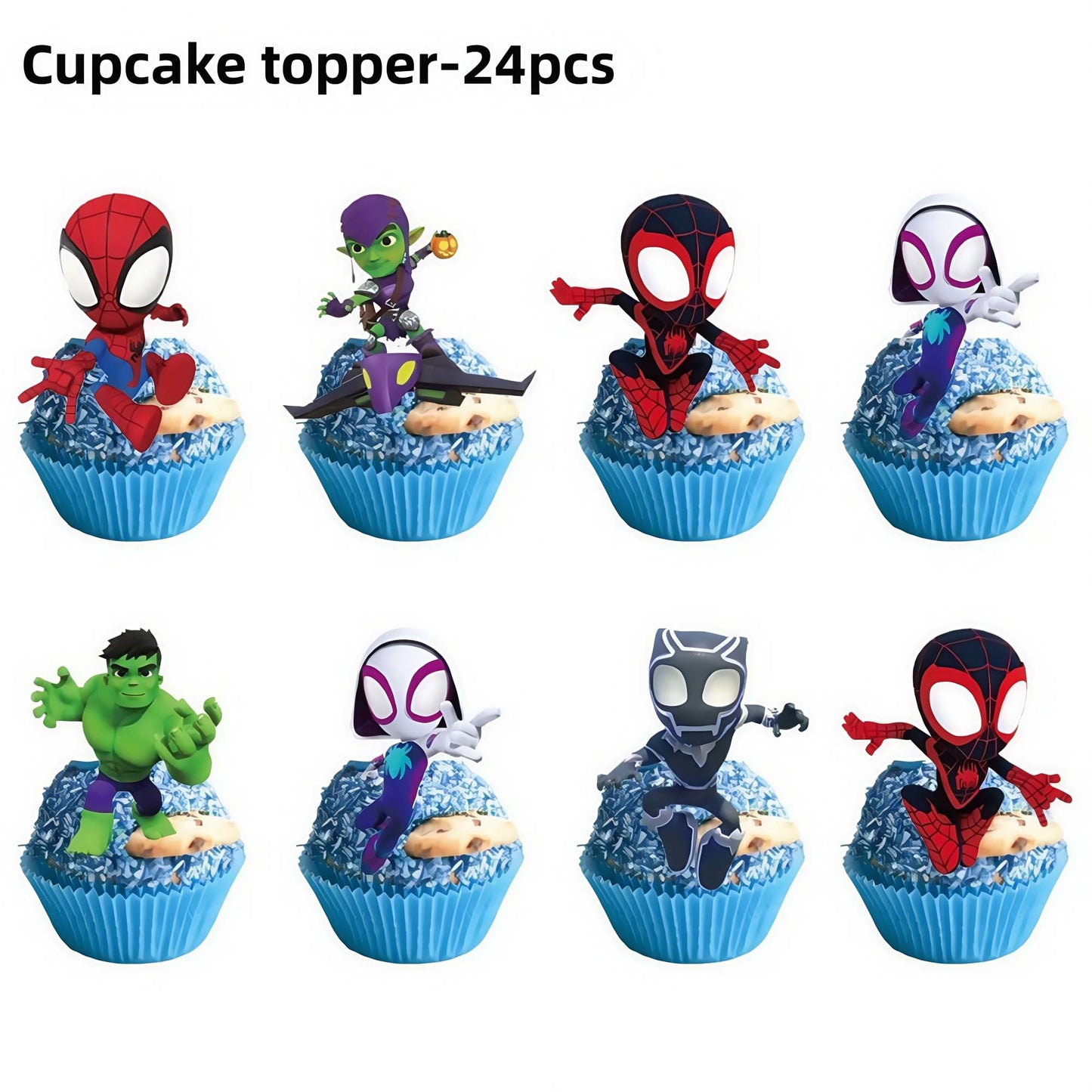 Spider Hero Birthday Party Decoration Plate Cup Banner Balloon Superhero Party Favors Baby Shower Decor Birthday Supplies Gift