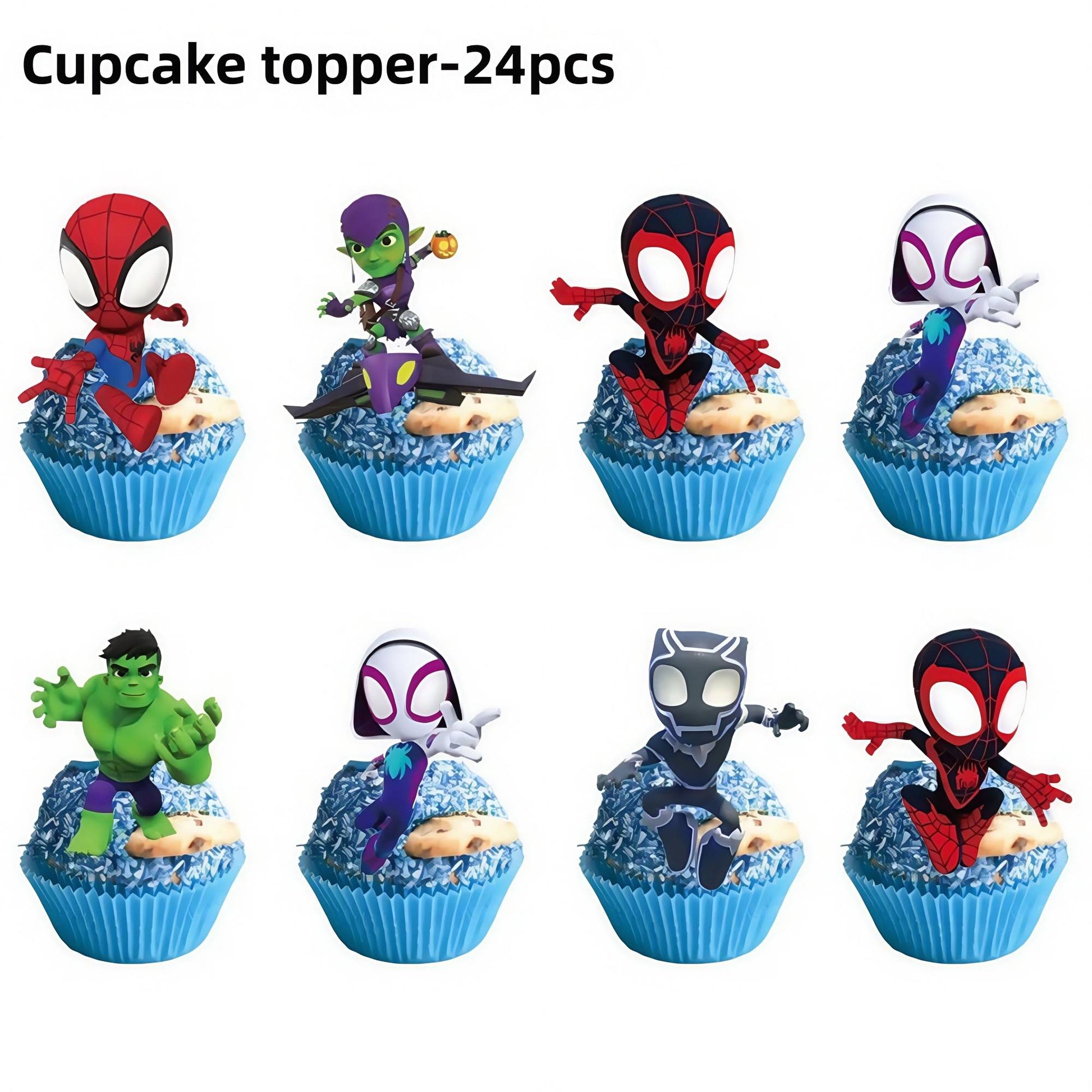 Spider Hero Birthday Party Decoration Plate Cup Banner Balloon Superhero Party Favors Baby Shower Decor Birthday Supplies Gift