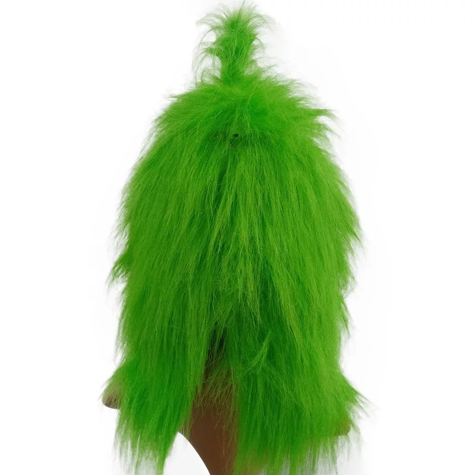 Christmas Masks Geek Stole Christmas Cosplay Mascarillas Latex Face Masques With Hats Halloween Carnival Party Props
