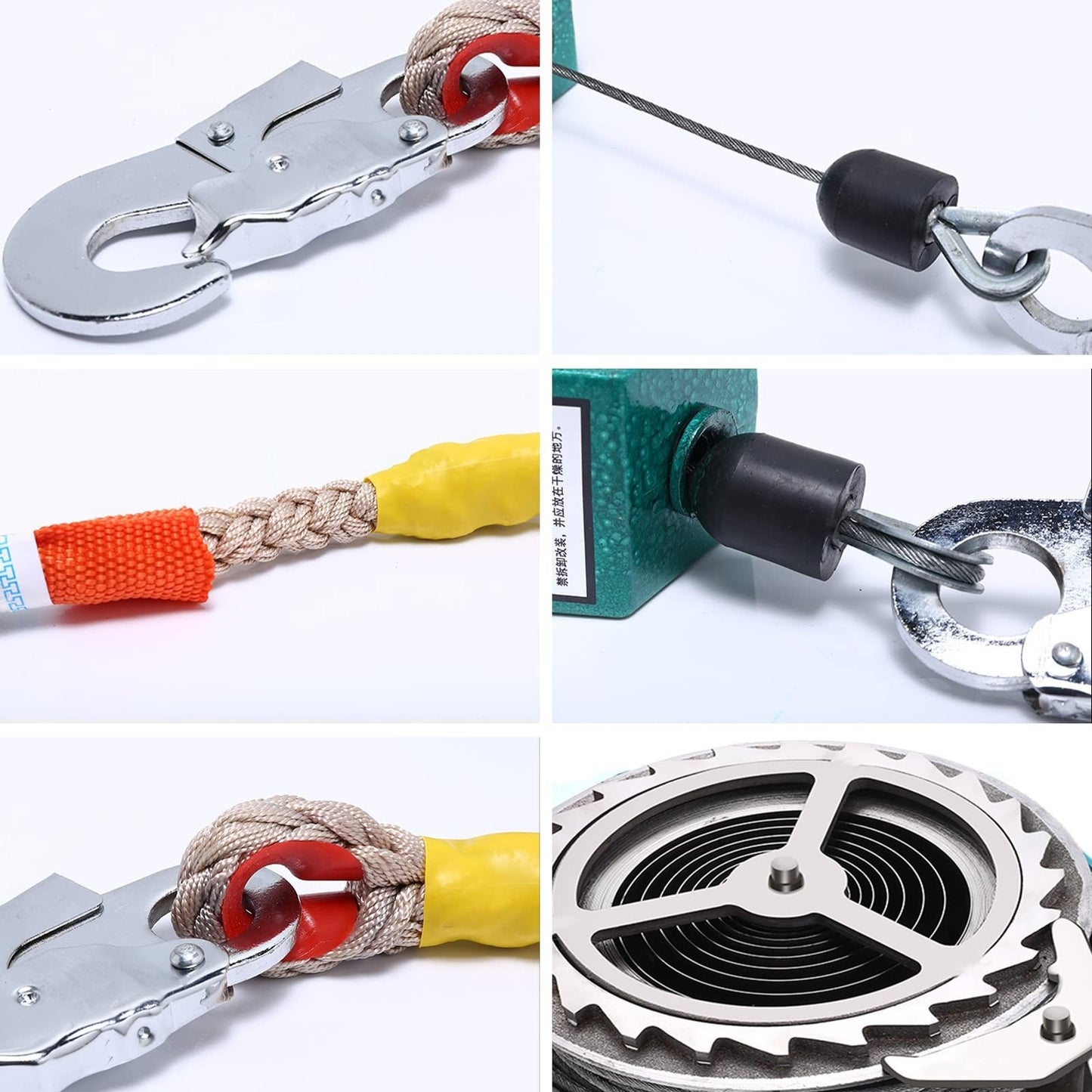 Self Retracting Lifeline 661lbs Fall Arrester Fall Protection Retractable Lanyard Safety Device for Connect The Safety Harness