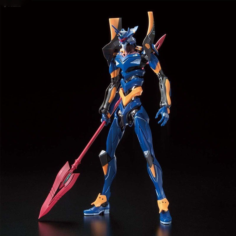 Bandai Genuíno RG EVANGELION UNIDADE-00/01/02/03/04/06/08a CONJUNTO DE ARMAS Anime Boneco de Ação Modelo de Montagem Colecionável Brinquedos Infantis