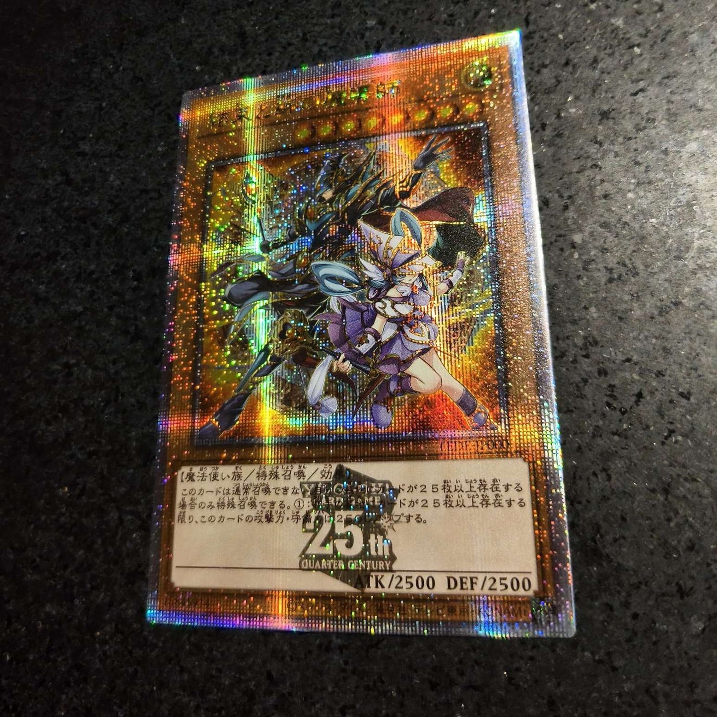 Anime Yu-Gi-Oh Jogo de Batalha ACG DIY Cartas Colecionáveis de Refração Garota Maga Negra Yugi Muto Brinquedos para meninos Presente de Aniversário